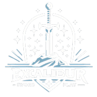 Logo do Excalibur Swordplay